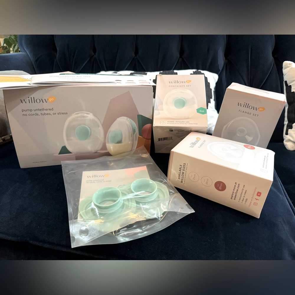 Willow Go pump and accessories